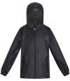 RG256 TRW908 Regatta Kids Pro Stormbreak Waterproof Jacket Black colour image